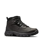 Columbia Newton Ridge Plus II WP wasserdichte Wanderstiefel für Herren, Schwarz (Black x Black), 42.5 EU