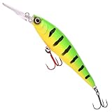 Spro Twitchbait zum Spinnfischen auf Hecht 10cm 18g Ikiru Twitch, Farbe:Firetiger