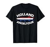 Angeln in Holland Angeltour Hechtangeln Zubehör Hecht Angler T-Shirt