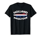 Angeln in Holland Angeltour Hechtangeln Zubehör Hecht Angler T-Shirt