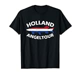 Angeln in Holland Angeltour Hechtangeln Hecht Angler T-Shirt