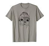 Robbe Seehund süß Nordsee Ostsee - Hand gezeichnet T-Shirt