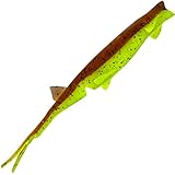 Senshu Pelaga Shad 24cm - Green Pumpkin/Chartreuse - 46g - 1 Stück | Vertikalköder