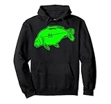 Geschenk Karpfenangler Spiegelkarpfen Angler Pullover Hoodie