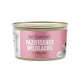 by Amazon MSC Pazifischer Pink-Wildlachs mit Haut und Gräten, 213g
