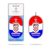 GLÜCKSBLATT premium Autoparfüm Duft Flag Kroatien