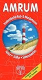 Amrum - touristische Karte: Inselentdecker-Karte GPX Rad- und Wandertouren