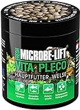 MICROBE-LIFT - Vita Pleco Welsfutter | Soft Granulat für Welse in jedem Süßwasser Aquarium | Kaltgepresstes Futter, fördert Farbenpracht und das Wachstum | Inhalt: 120 g
