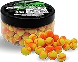 Angel-Berger Magic Baits Mini Two Tone Pop Ups Method Feeder Boilies Premium Range (King Pineapple)